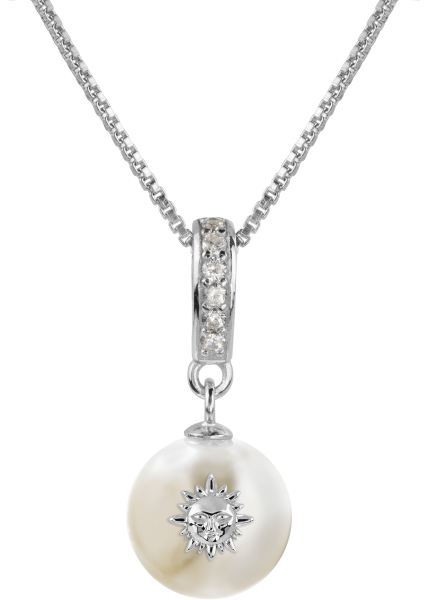 Jacques Lemans  SE-C177A Damen Kette Halskette mit Anhänger